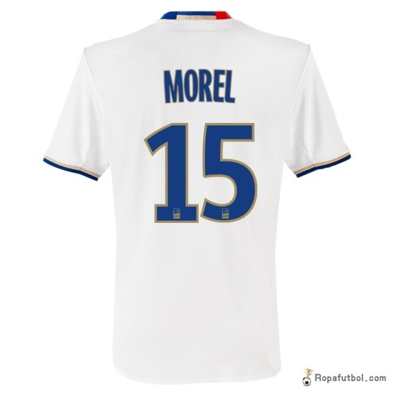 Camiseta Lyon Replica Primera Ropa Morel 2016/17 Blanco